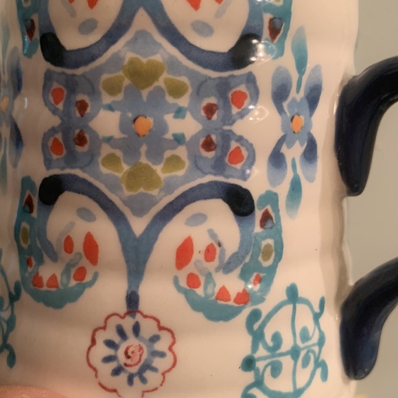 PAIR!! Studio Stoneware Collection COFFEE mugs - Tea cups. ANTHROPOLOGIE vibes - Picture 3 of 6
